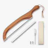 15.7 Inch Wooden Sourdough Bread Knife